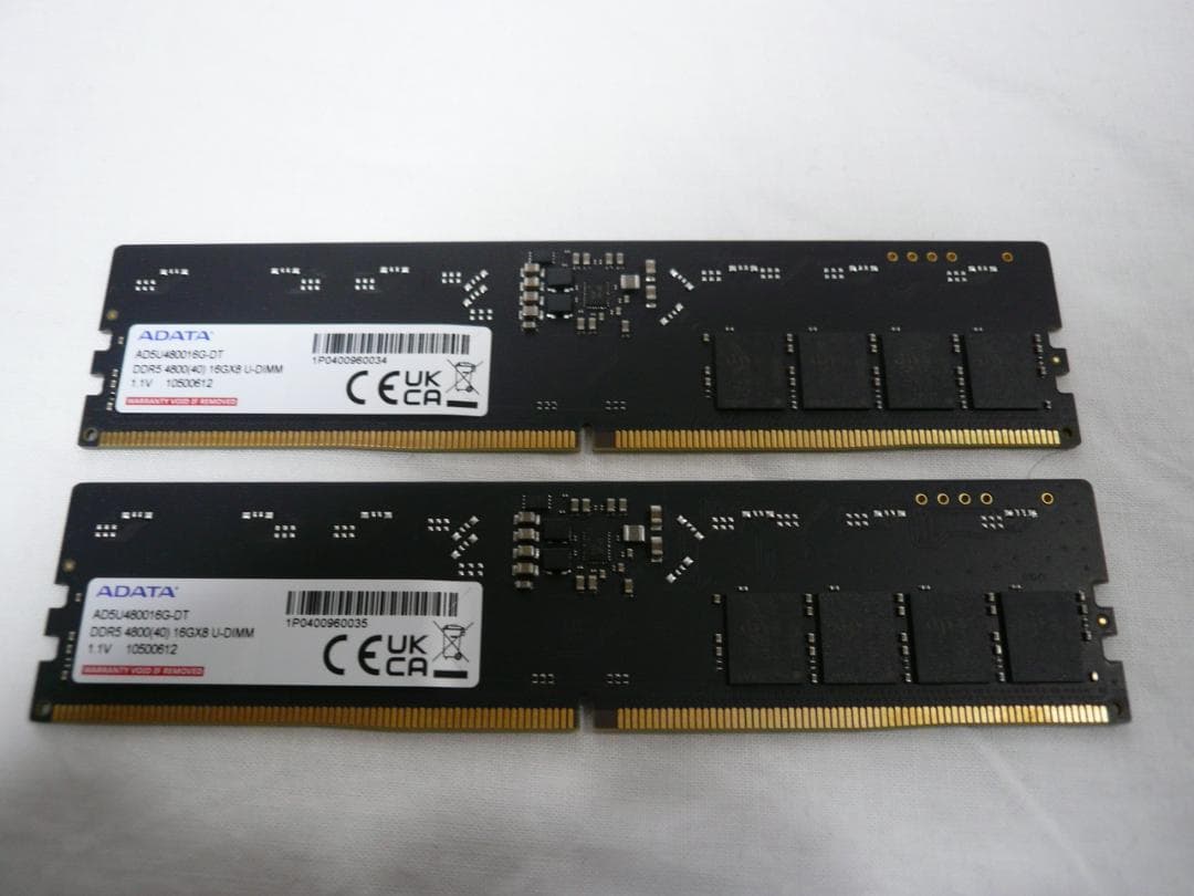メモリー ADATA DDR5 32GB PC5-38400 PC5-4800