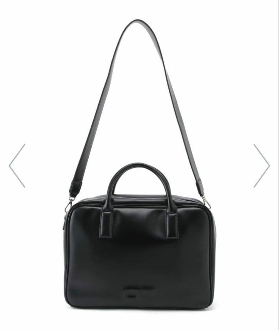 【美品】アダムロペ　ロゴボストンビッグバッグ