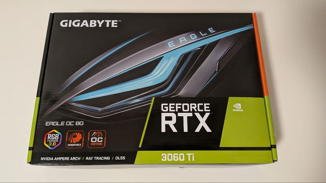 グラフィックボード・グラボ・ビデオカード GIGABYTE EAGLE OC 8G GeForce RTX3060Ti