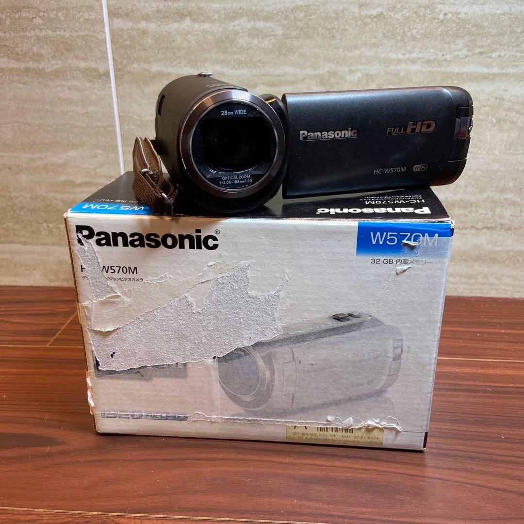Panasonic HC-W570M ビデオカメラ ほぼ新品 4093