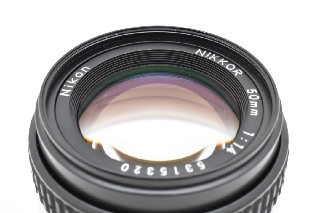 美品 NIKON ニコン AI-S NIKKOR 50mm f1.4 M430
