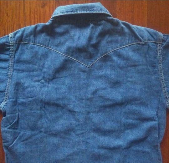 60s〜ビンテージ RANCHCRAFT JCペニー デニム ウエスタン シャツ