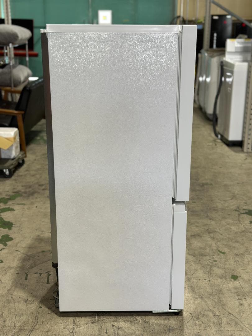 やや訳アリ■アマダナ 2ドア冷蔵庫 154L AT-RF150-WH 白 右開き