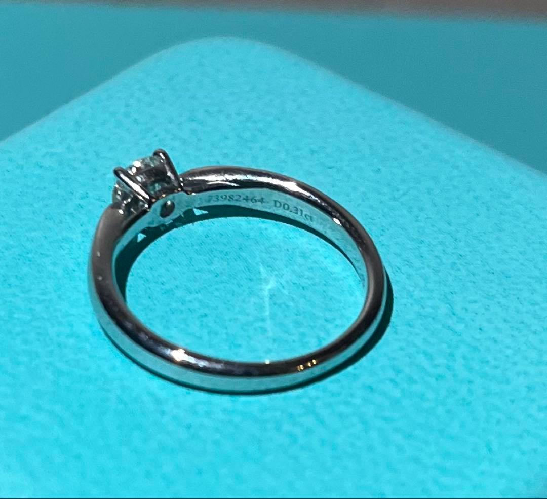 2024年購入★ティファニー ハーモニー 0.31ct 3EX 鑑定書　婚約指輪
