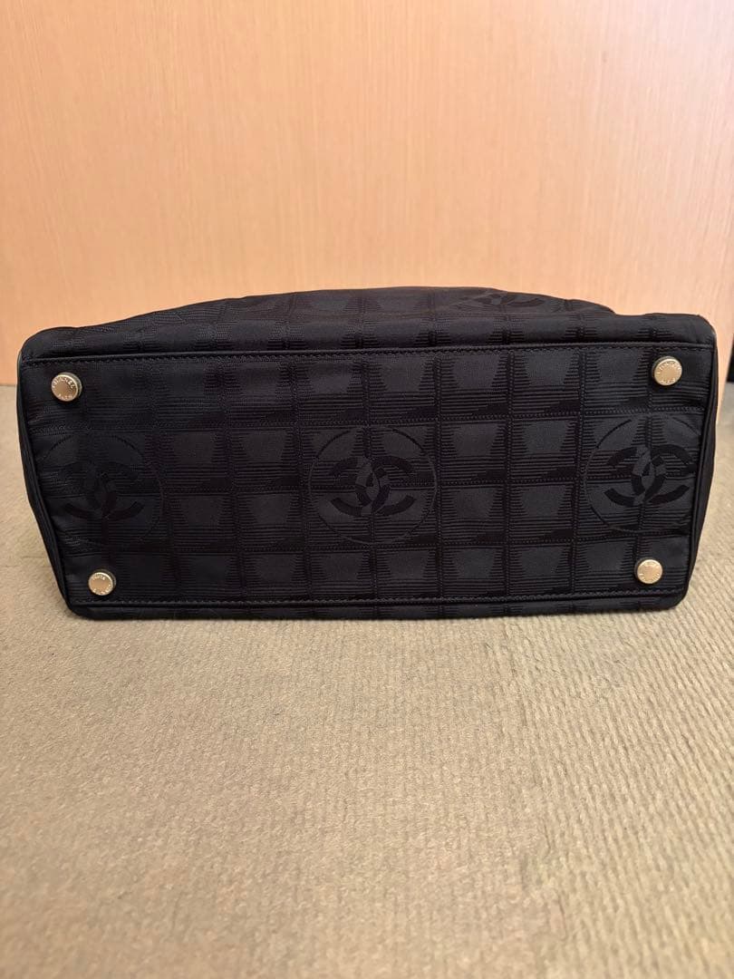 CHANEL ニュートラベルライン ボストン ハンドトートバッグ