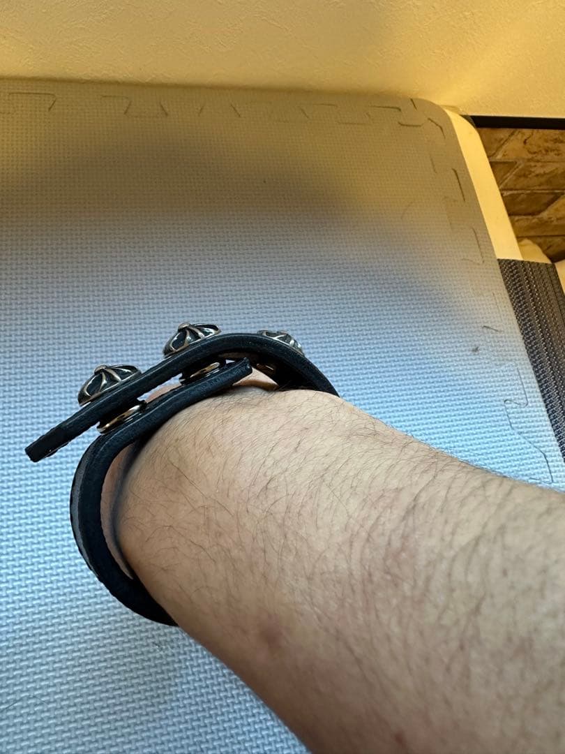 ⭐︎ぽるんが⭐︎ 【ハンドメイド】レザーブレスレット