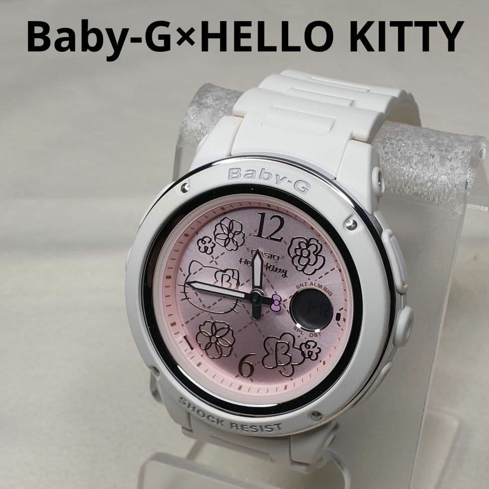 さと様　Baby-G BGA-150KT ハローキティコラボ ホワイト