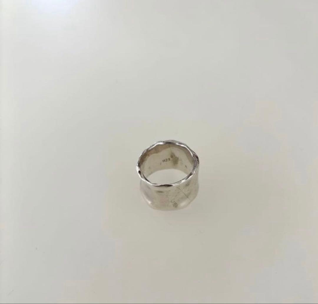 PLUIE プリュイ パス リング 15号 シルバー