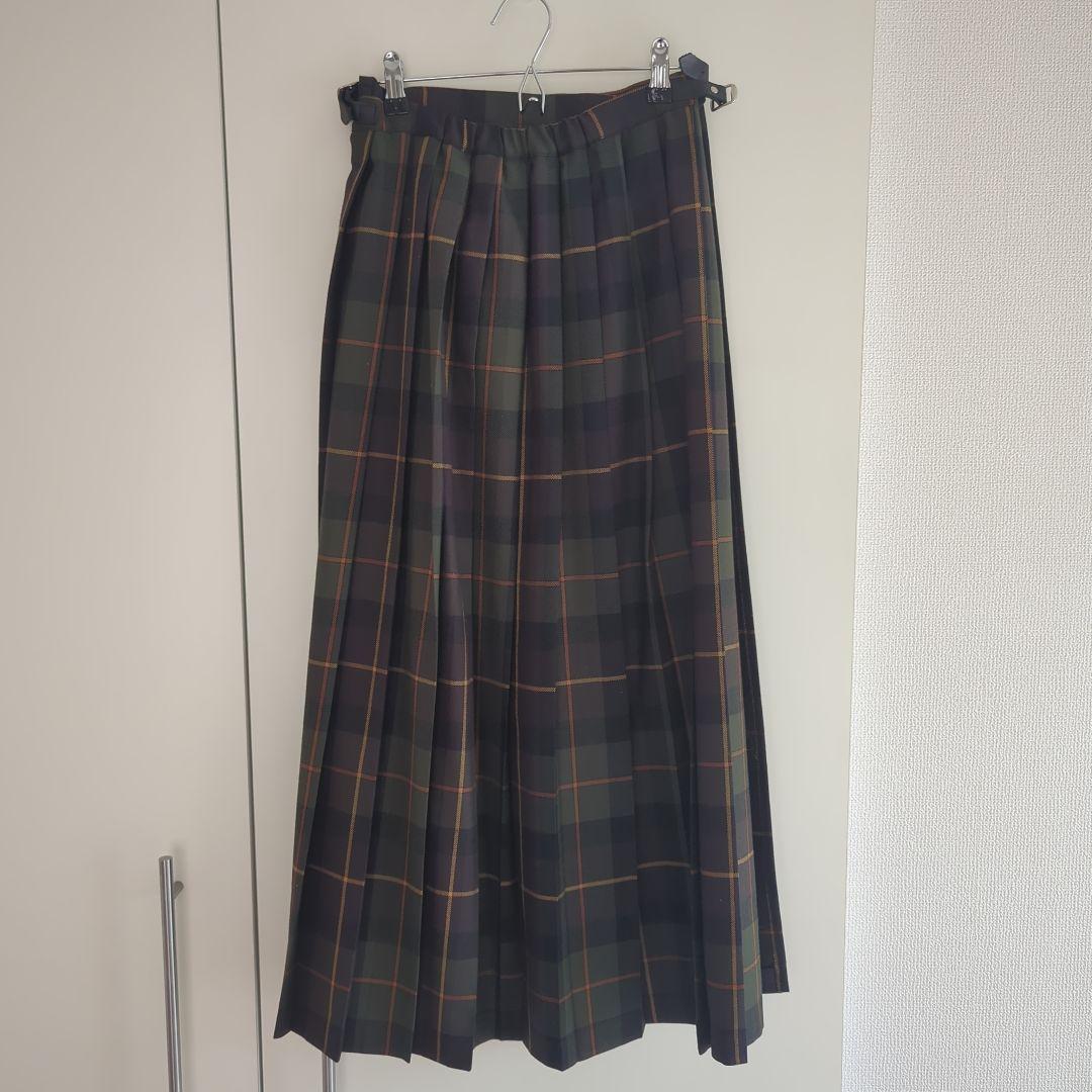 【O'NEIL of DUBLIN】ウーステッドウール100% キルトスカート