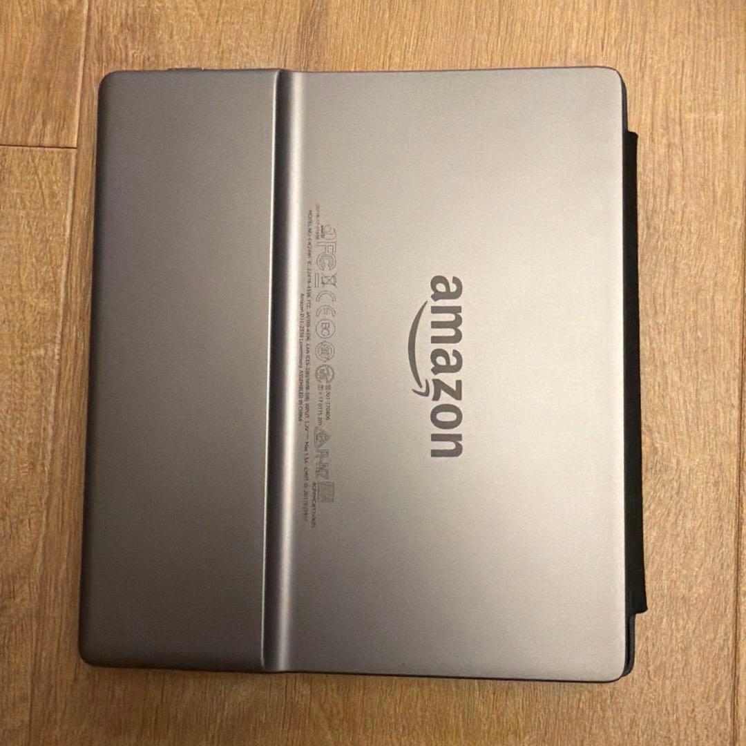 Kindle Oasis 第9世代 広告あり｜箱・付属品あり｜純正レザーカバー