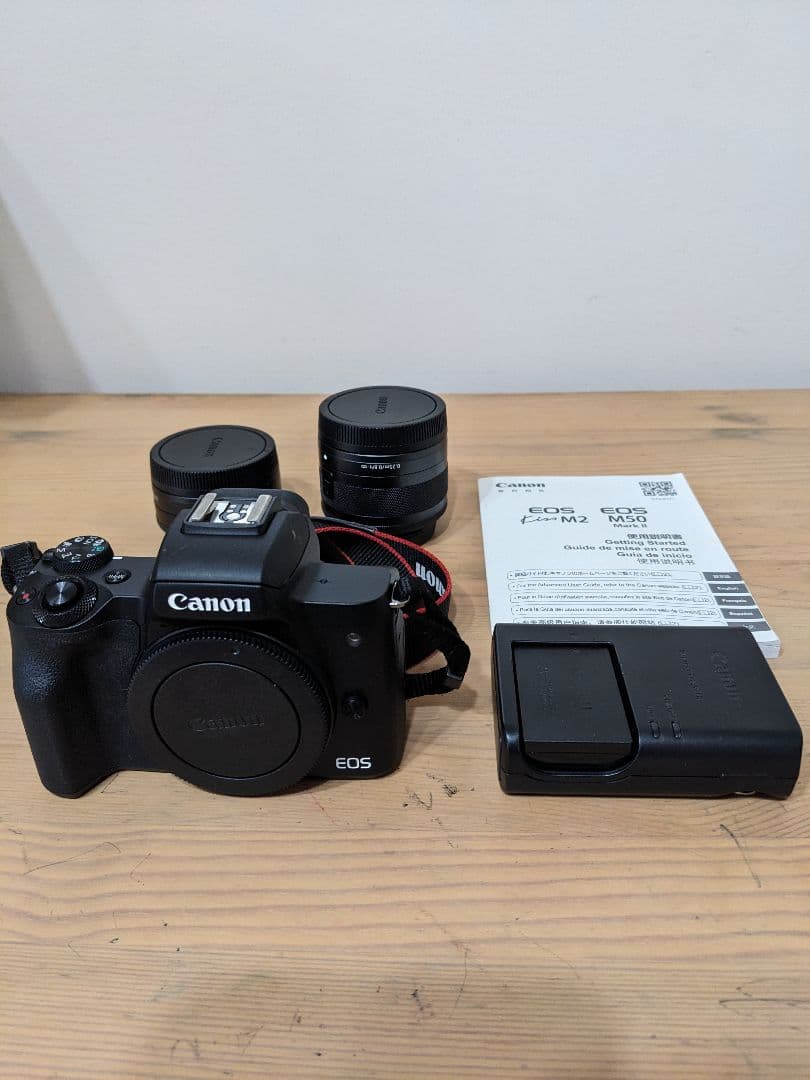 [ジャンク品][水没]Canon EOS Kiss M2 カメラ