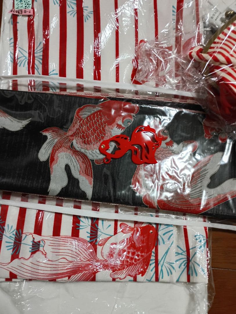 撫松庵　ふりふ　浴衣一式セット