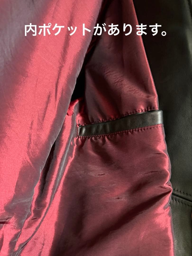 schott×united arrowsレザーシングルライダース 38