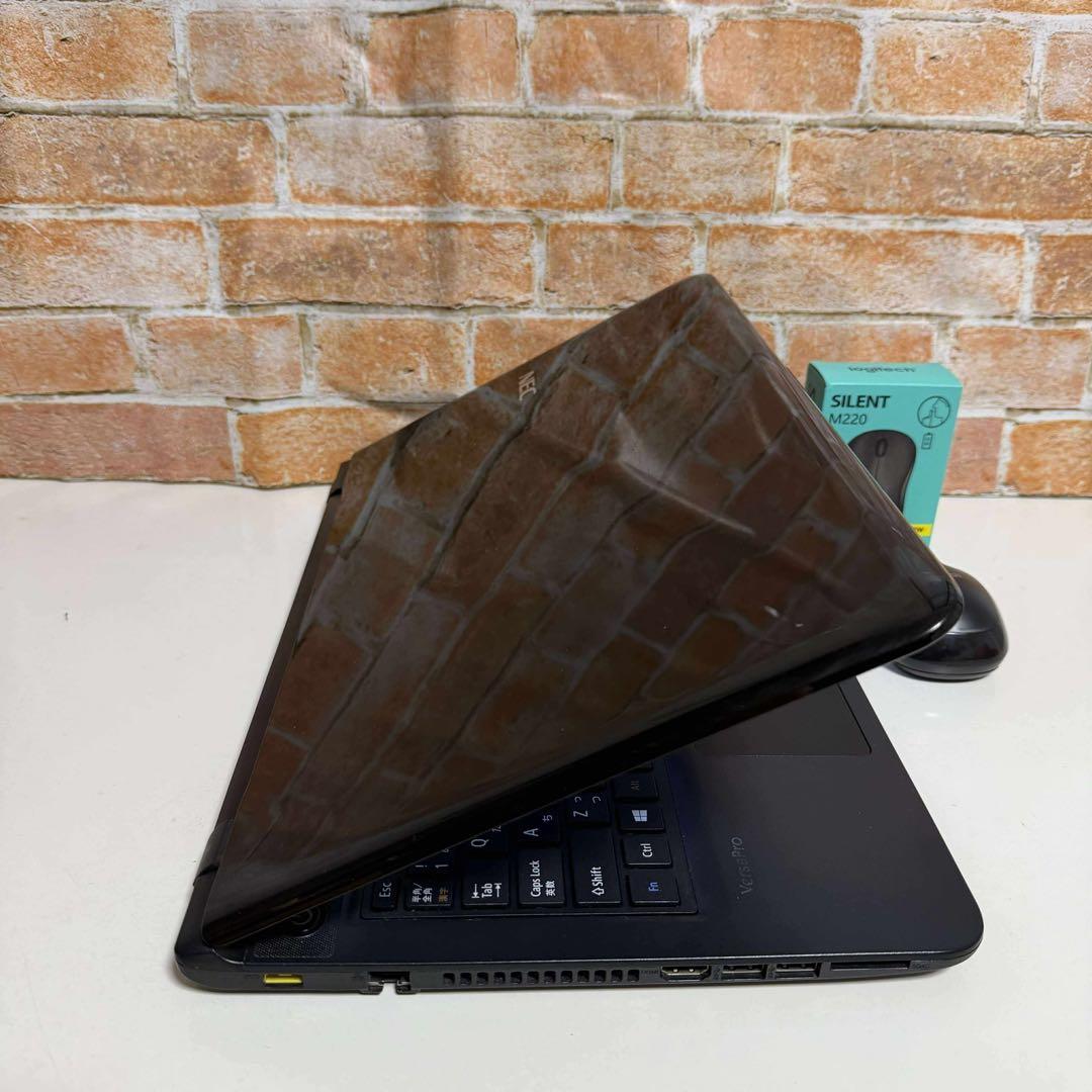 NECノート PC WebカメラSSDサクサク起動　Windows11オフィス付