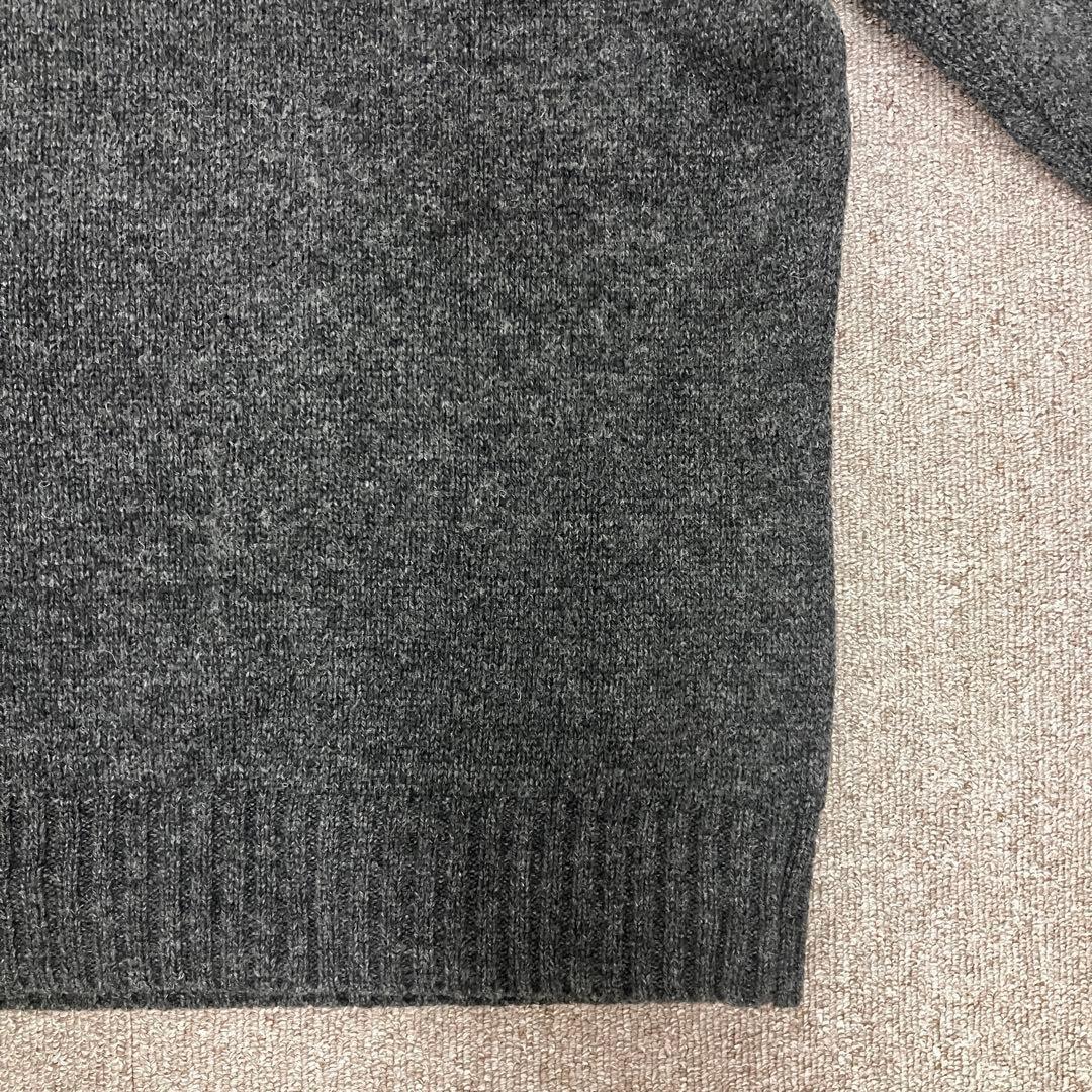 ポロ ラルフローレン ベア レタード セーター 50周年 グレー リンガー