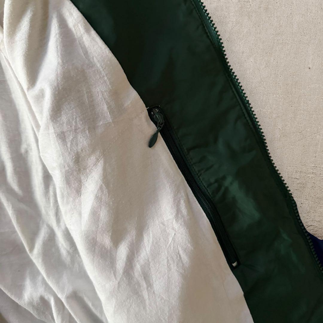 OREGON NIKEナイキ90sナイロンジャケット刺繍スウォッシュロゴ好配色