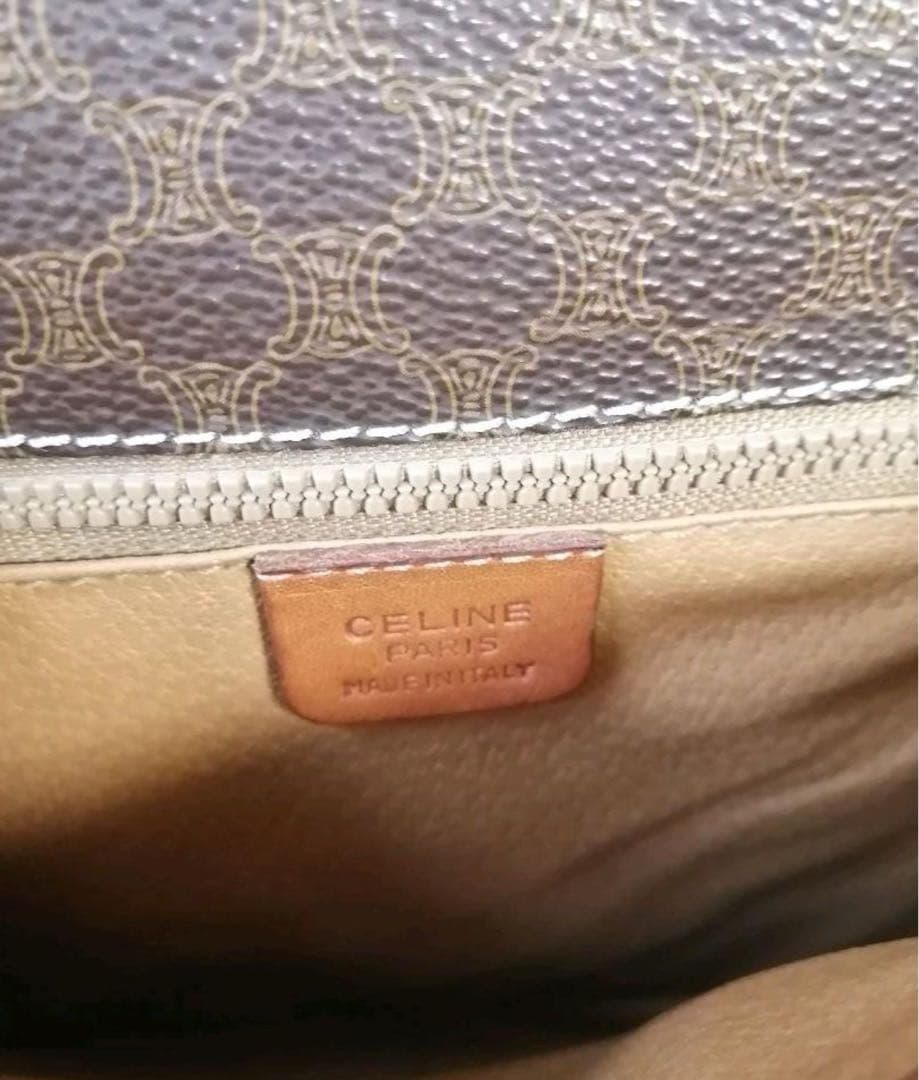 オールドセリーヌ マカダム柄 ショルダーバック