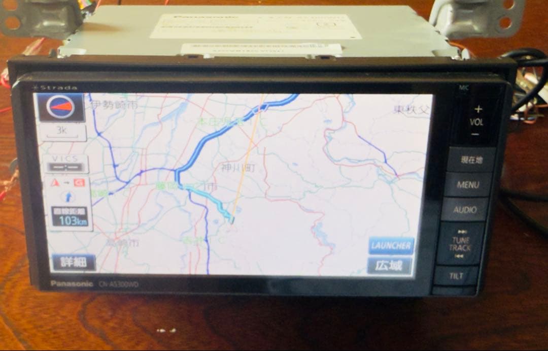 ラジオ・コンポ Panasonic CN-AS300WD