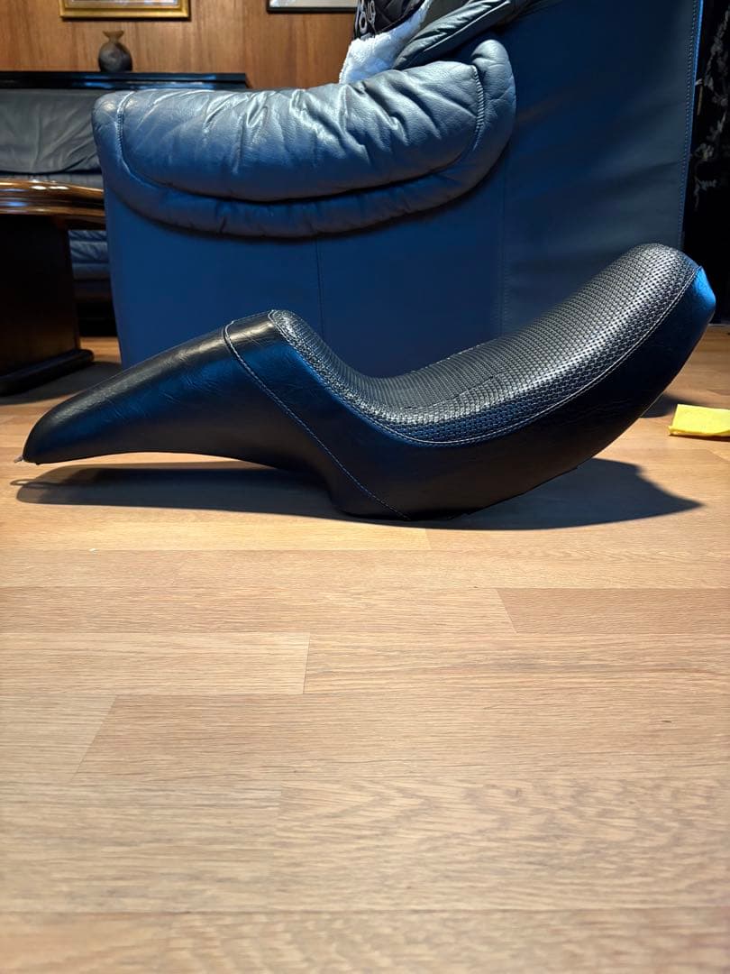 FXRシート　ガンファイター　本革　コルビン　FXR ショベル　エボ