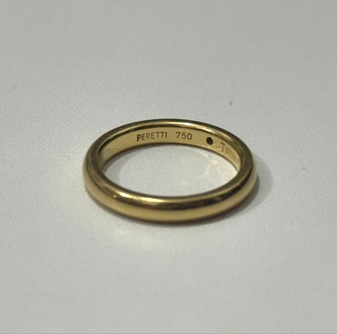 Tiffany k18 8号リング♪