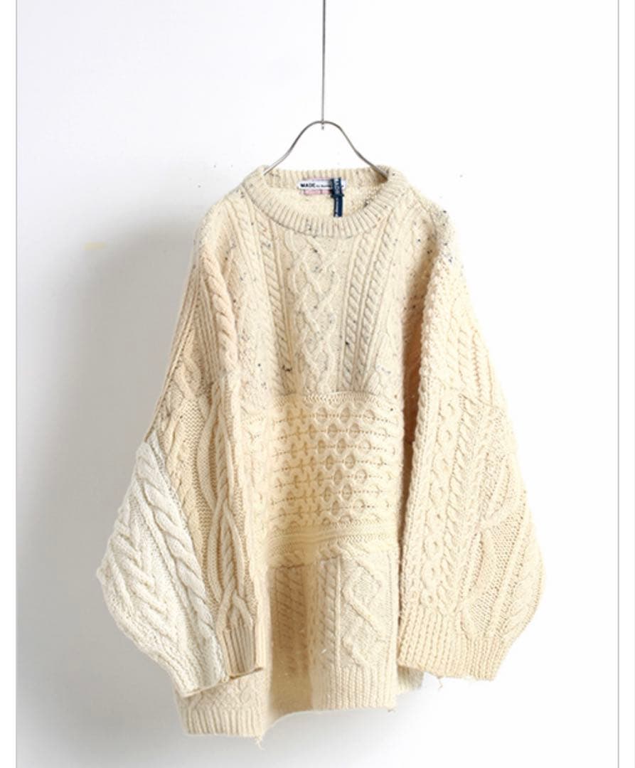 【SUNNY SIDE UP】リメイク15ニット /キナリ