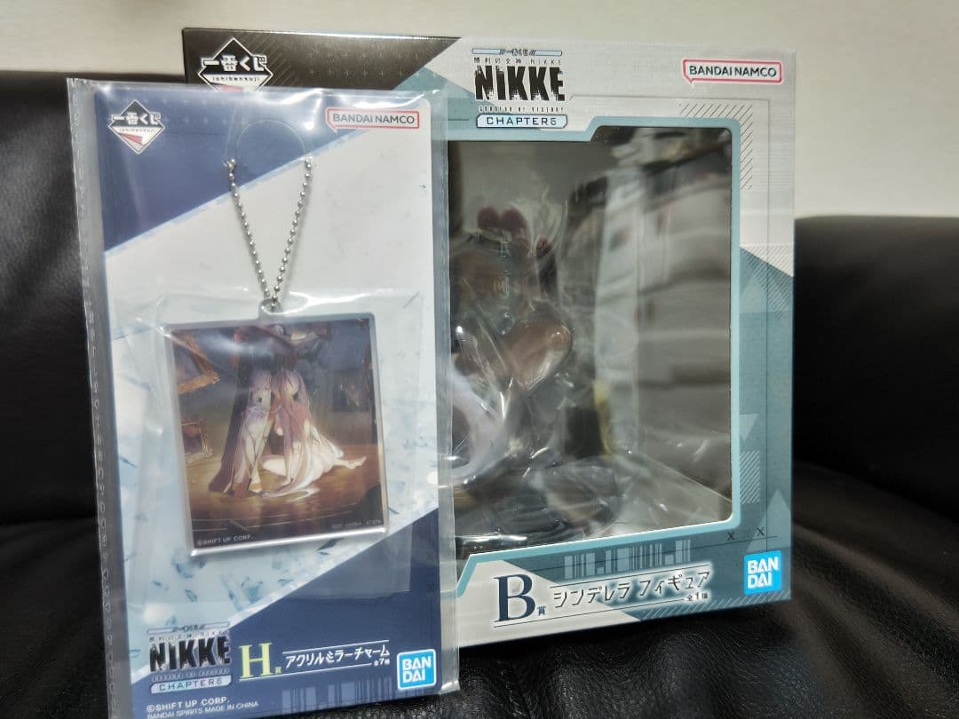 一番くじ　勝利の女神:NIKKE ニケ B賞 シンデレラ フィギュア　おまけ付き