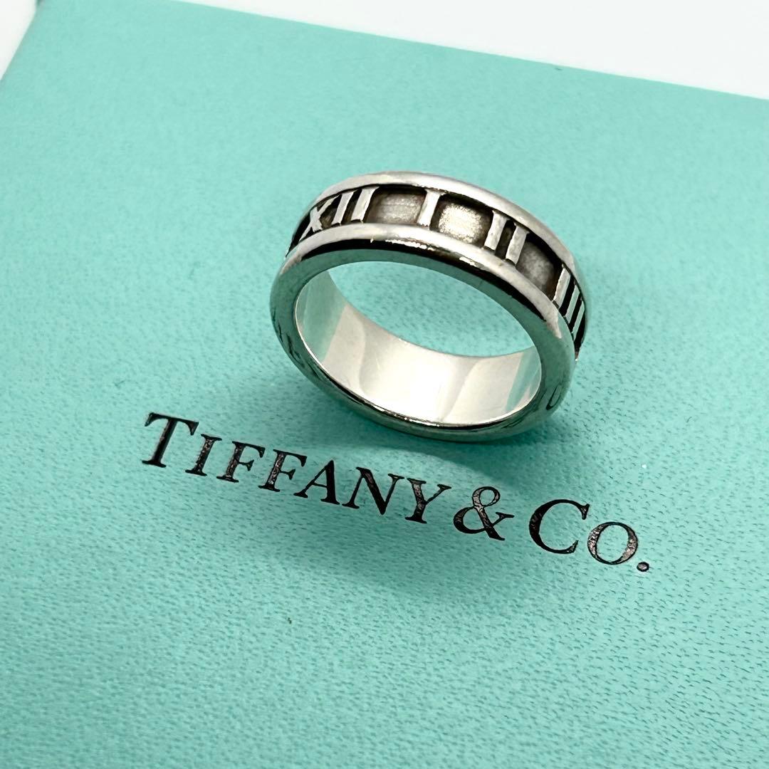 TIFFANY ティファニー アトラス リング SV925 8号 上品 定番