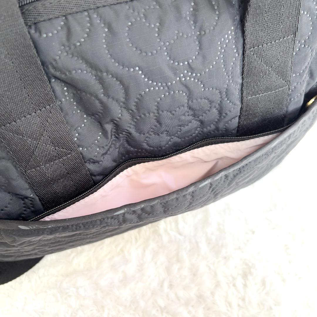 レスポートサック パフィーブロッサムズ ボストンバック 刺繍 花柄 2way