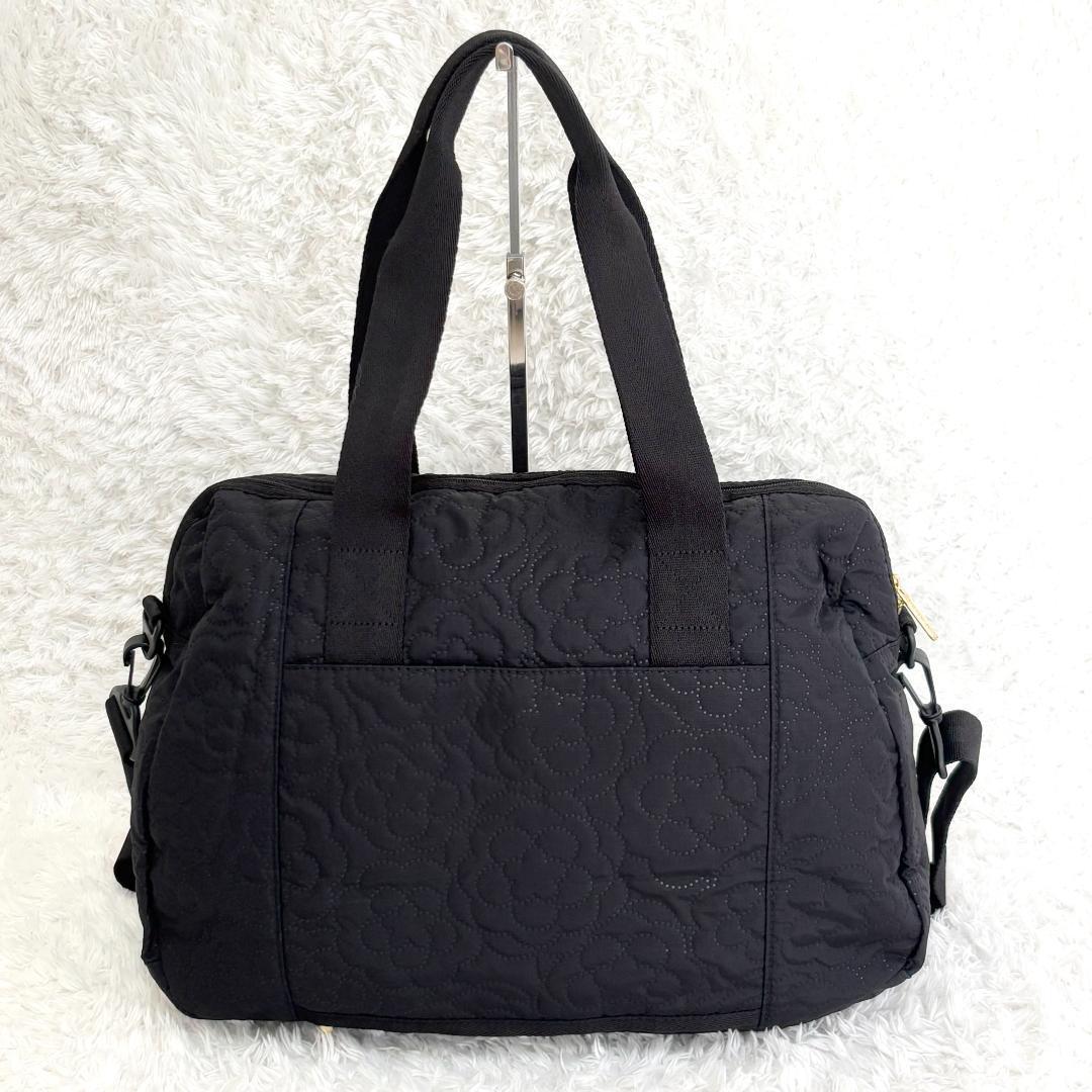 レスポートサック パフィーブロッサムズ ボストンバック 刺繍 花柄 2way