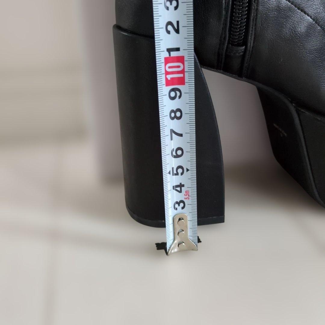 【専用】GYDA ブラックロングブーツ 厚底 美品