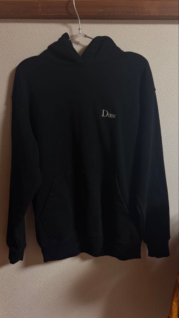 Dime パーカー 黒