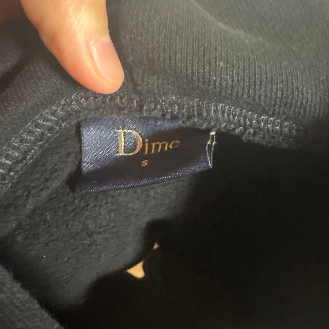 Dime パーカー 黒
