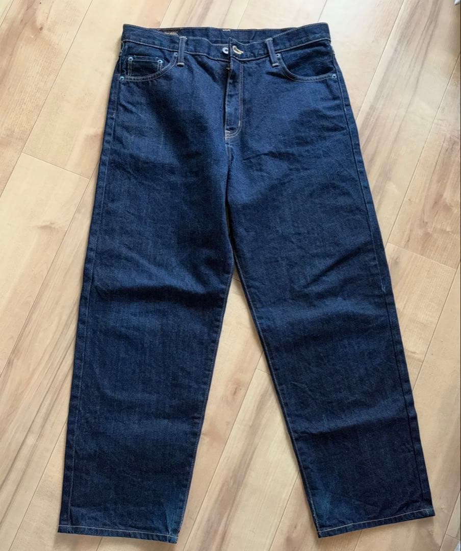 美品EDWIN NEATコラボデニムパンツ サイズL Bshop別注 インディゴ