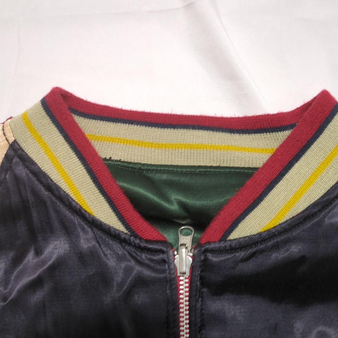 HOUSTON　ヒューストン　スカジャン　　刺繍　リバーシブル　Lサイズ