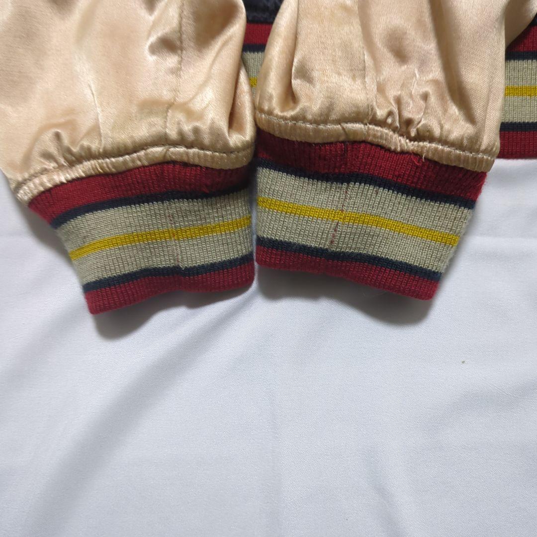 HOUSTON　ヒューストン　スカジャン　　刺繍　リバーシブル　Lサイズ