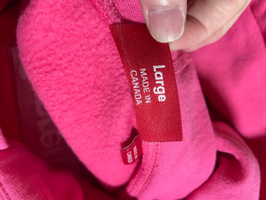 Supreme ボックスロゴフーディ（ピンク ）