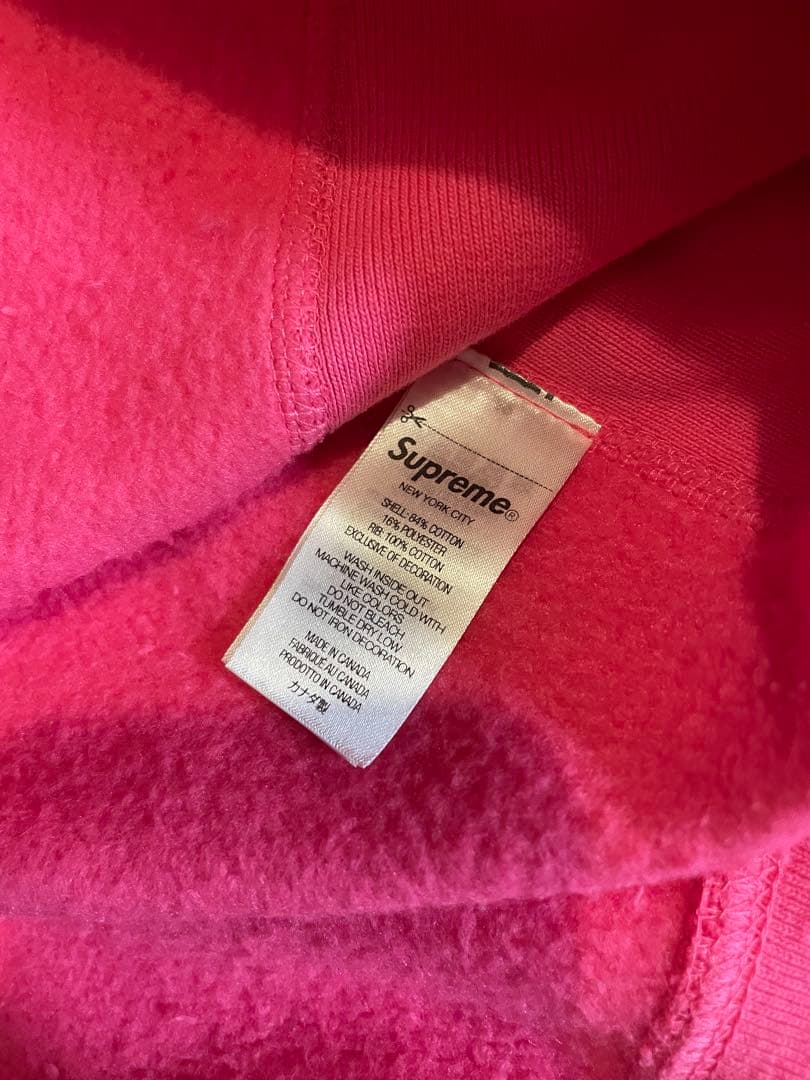 Supreme ボックスロゴフーディ（ピンク ）