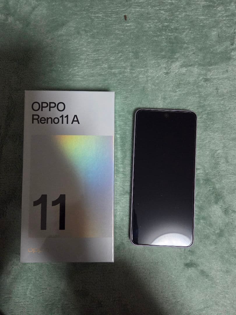 【新品同様】OPPO Reno11 A 本体 SIMフリー 　コーラルパープル