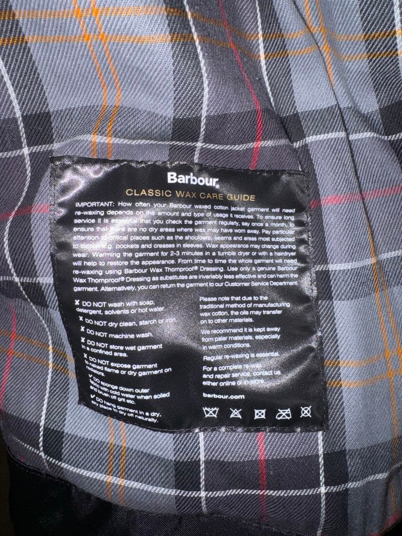 Barbour トランスポート　ブラック