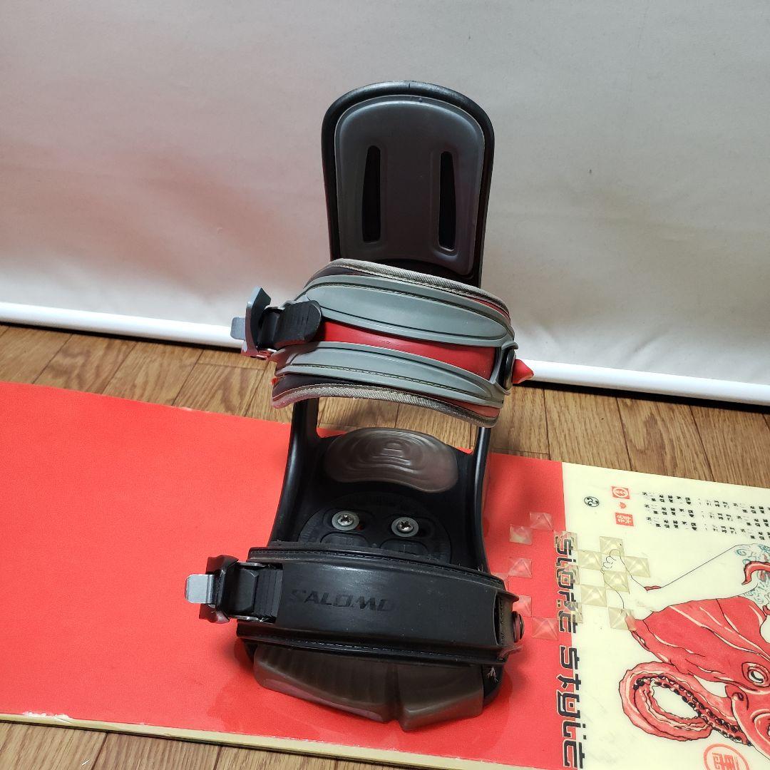 専用 ROSSIGNOL SALOMON 155cm スノーボードセット