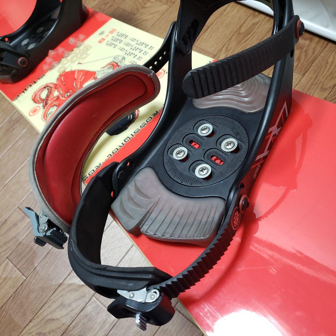 専用 ROSSIGNOL SALOMON 155cm スノーボードセット