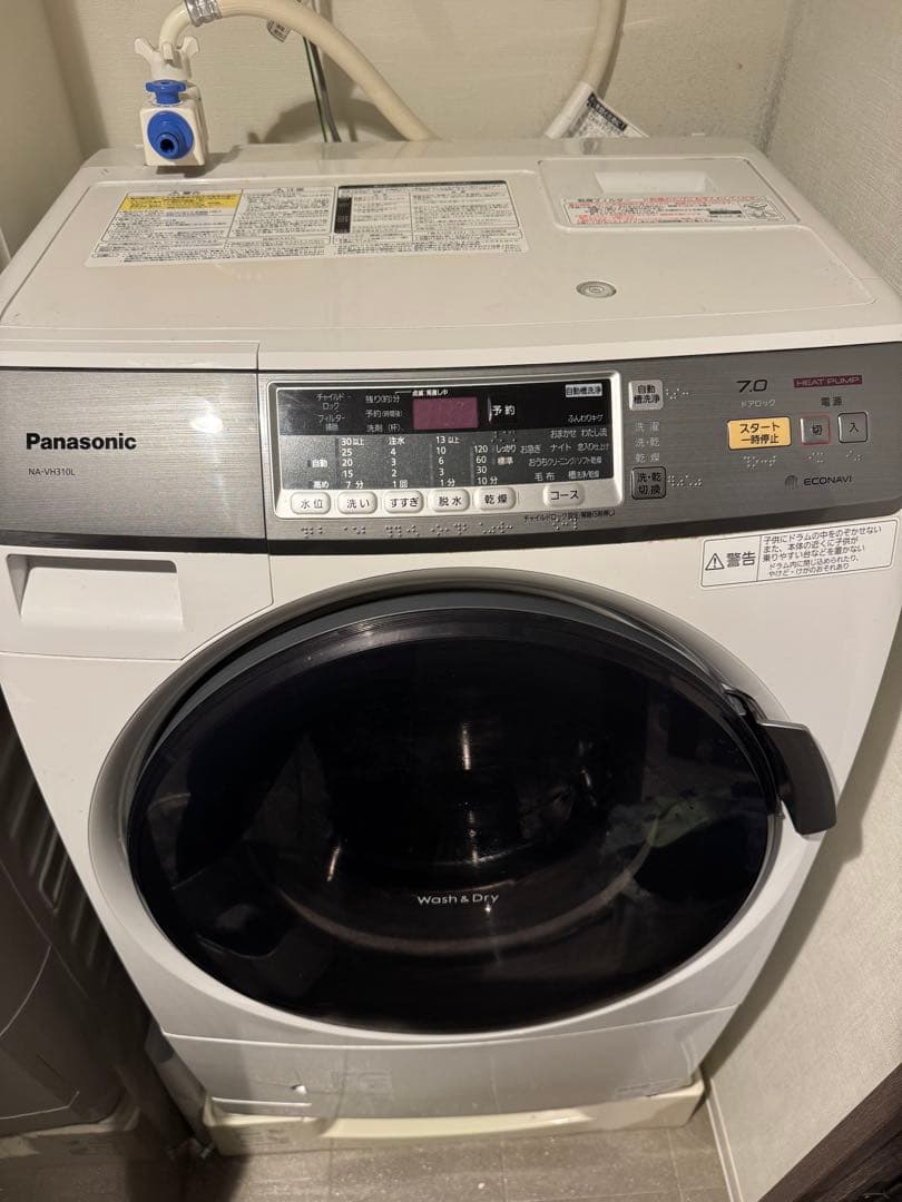 Panasonic ドラム式洗濯乾燥機 NA-VH310L 本体