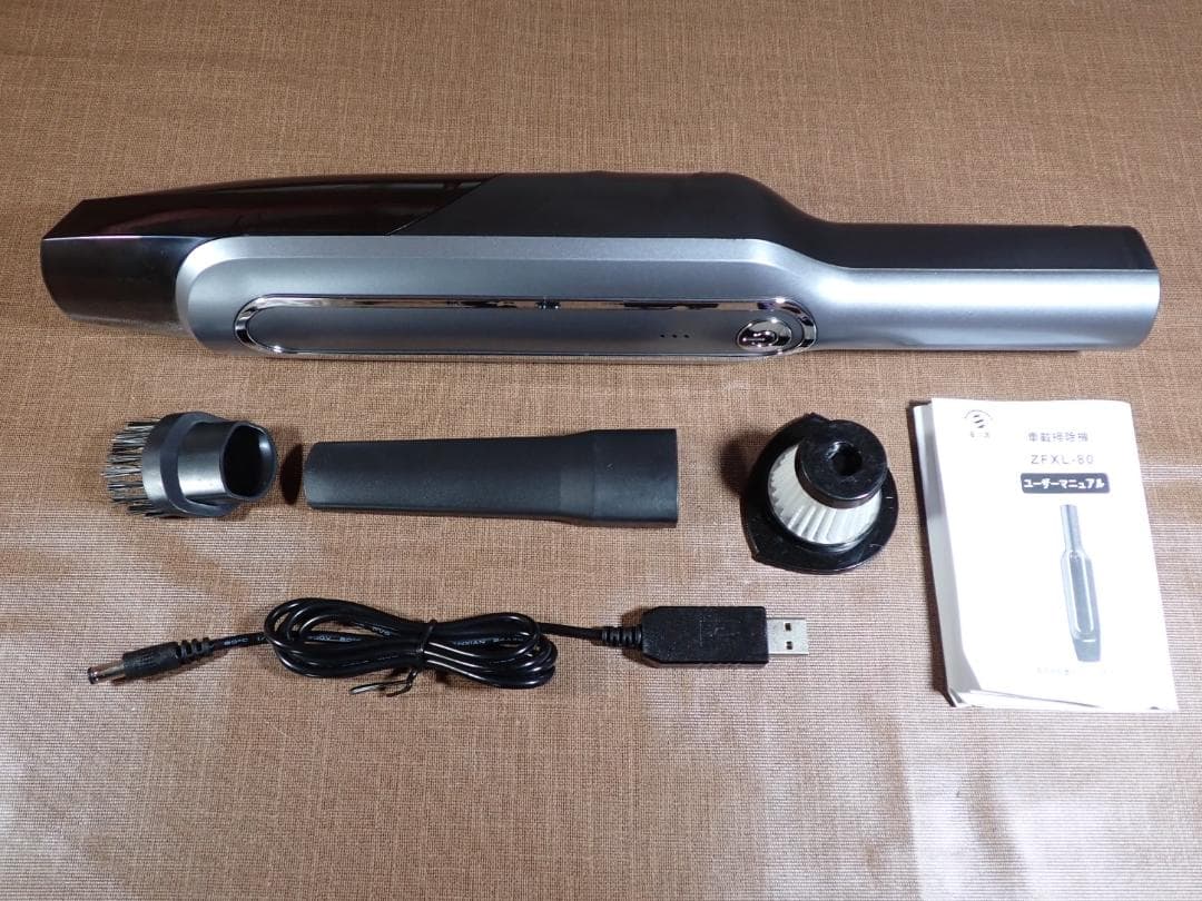 強力吸引コードレス掃除機 - 卓上、車用、乾湿両用、11000pa