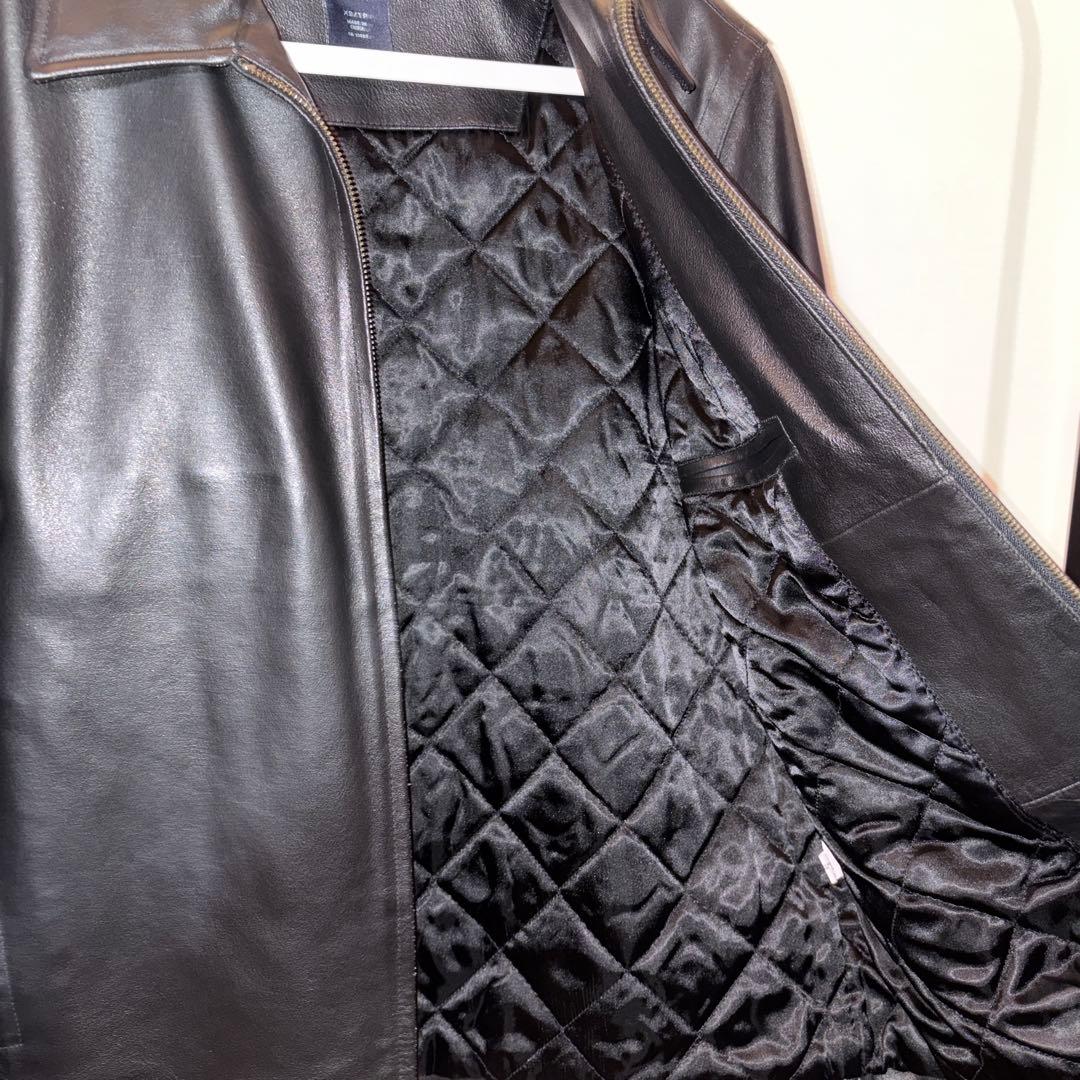 GAP レザージャケット Leather Zip Jacket オールドGAP