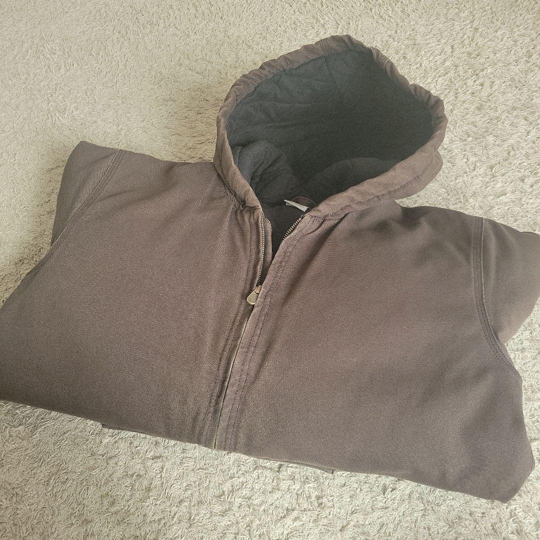 カーハート アクティブジャケット ユースXL (メンズS相当) ブラウン