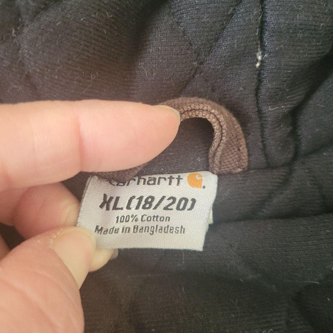 カーハート アクティブジャケット ユースXL (メンズS相当) ブラウン