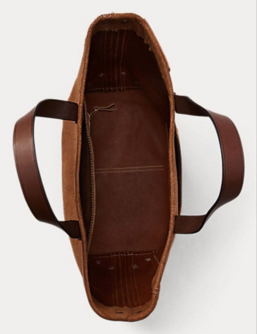 RRL ダブルアールエル Ranch Suede Tote定価23万コロラド牛革