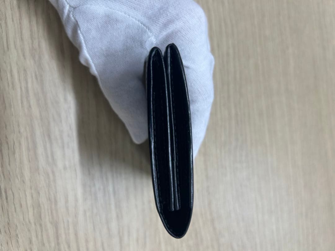 極美品✨CARTIER カードケース　パシャ　定期入れ　レザー　ブラック　希少