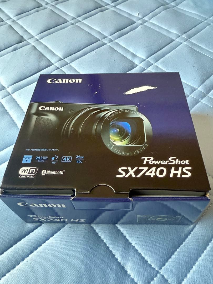 【新品・未使用】キヤノン　POWERSHOT SX740 HS ブラック