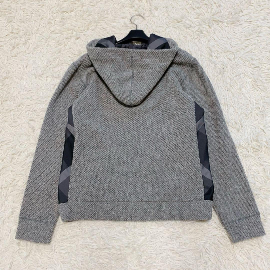 【美品】ブラックレーベルクレストブリッジ ジップパーカー チェック 春アウター